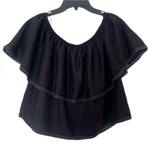 Zara Black‎ Layered Blouse